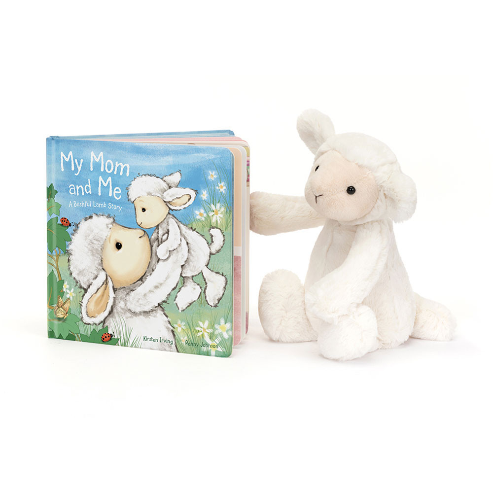 My Mom and Me Book & Bashful Lamb Medium